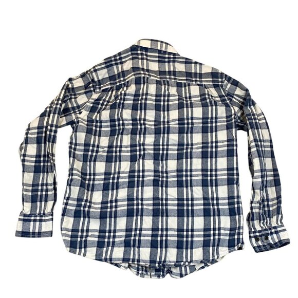 Faded Glory Men's Shirts Medium Lot of Three Long Sleeve Button Up Flannel Plaid - Picture 5 of 16